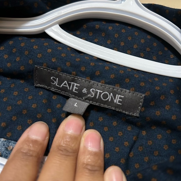 MENS - Slate and Stone Dress shirt - Picture 4 of 6